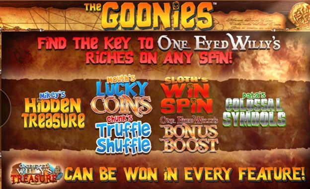 The Goonies Slot Bonus