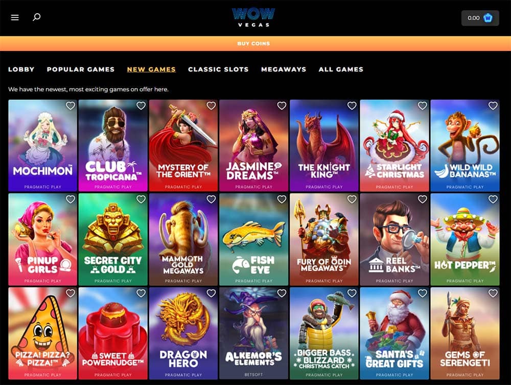 wow vegas casino new online slots