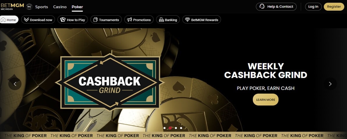 BetMGM Poker Cashback Grind