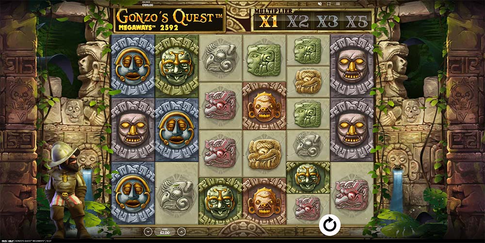 gonzos quest megaways slot