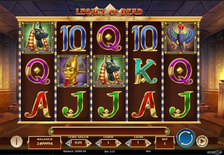 Legacy of Dead Slot