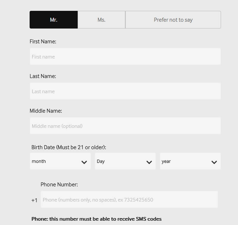 Motorsport Sportsbook Create Account