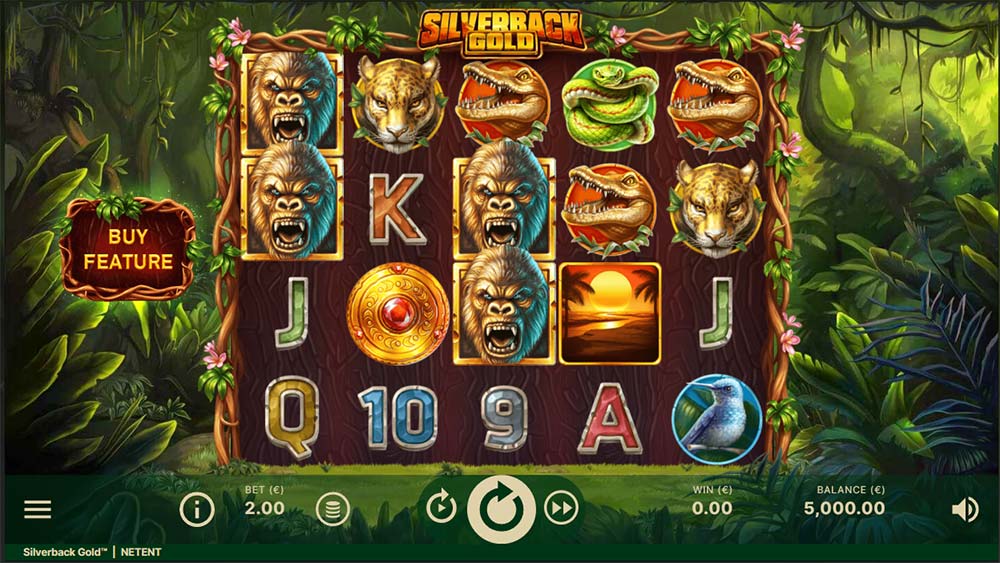 silverback gold slot