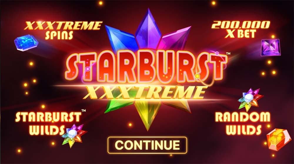 starburst xxxtreme slot