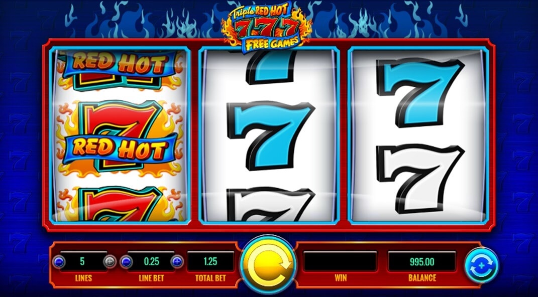 Triple Red Hot 7s Slot Game