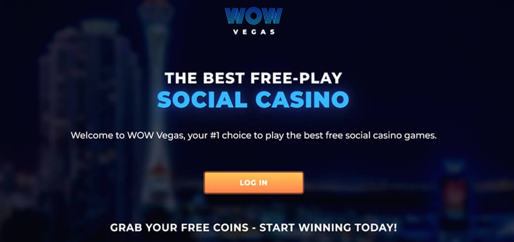 WOW Vegas Social Casino Banner