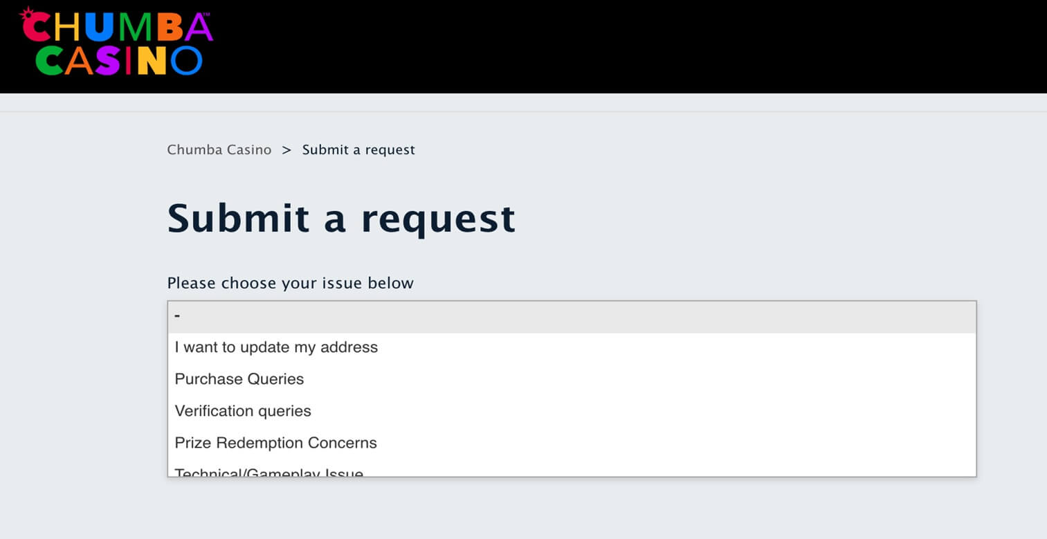 Chumba Casino Customer Support