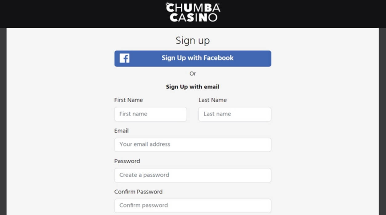 chumba casino com login