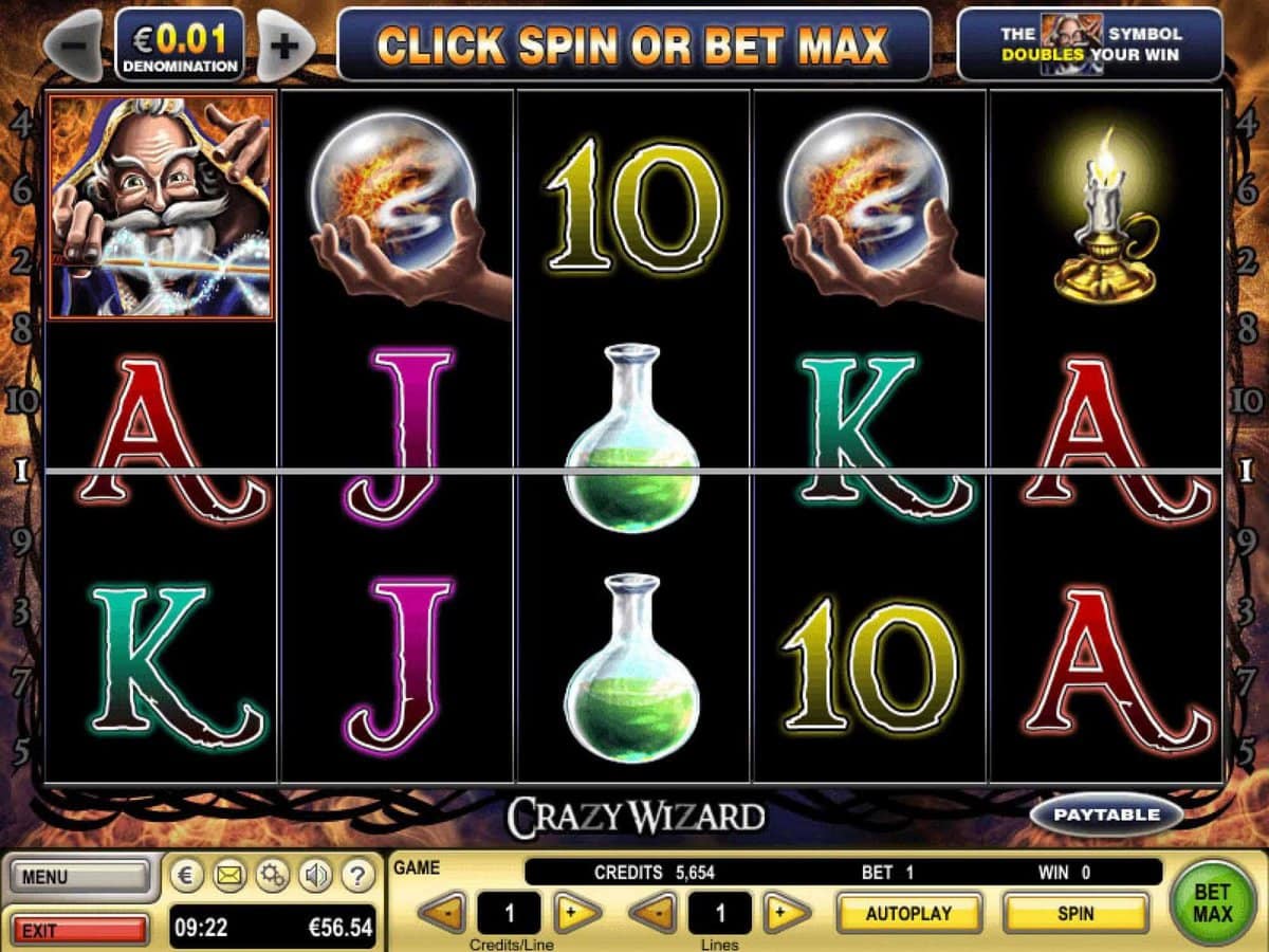 Crazy Wizzard Slot