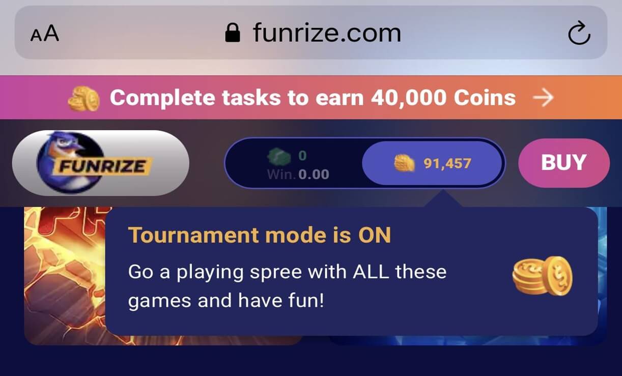 Funrize Tournament (Gold)