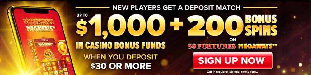 Golden Nugget casino welcome bonus