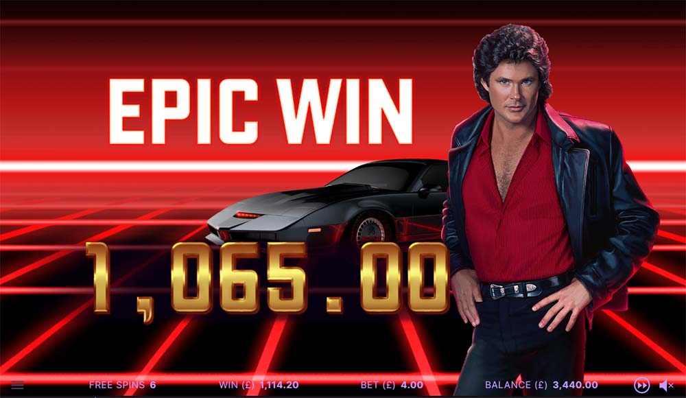 Knight Rider slot free spins bonus