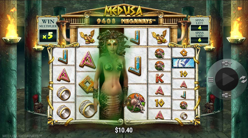 Medusa Megaways buy pass feature