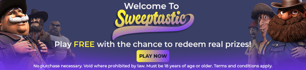 sweeptastic casino header