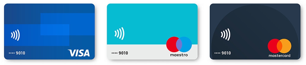 bank debit cards example