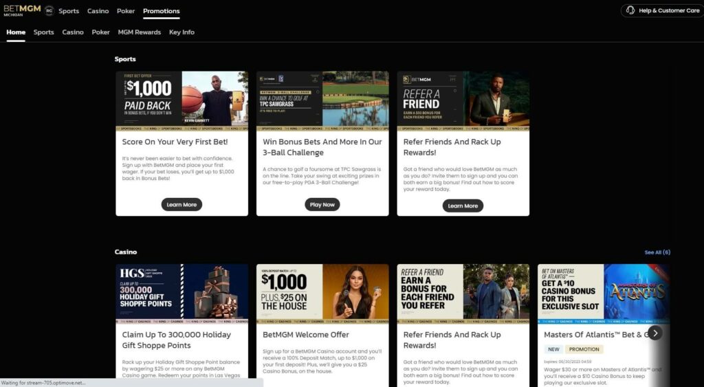 BetMGM Promotions