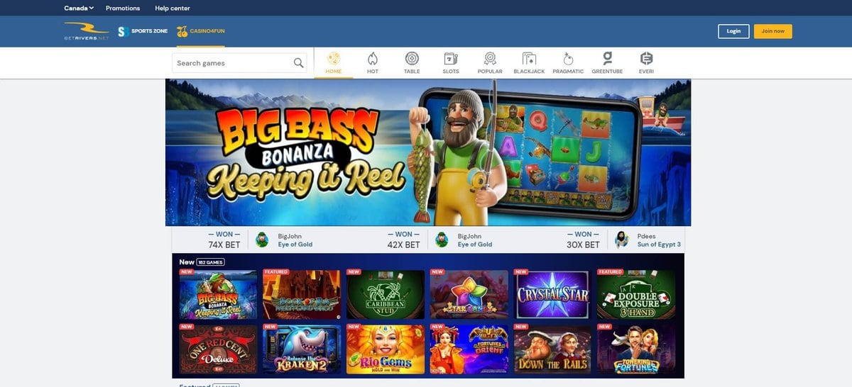 Betrivers Casino