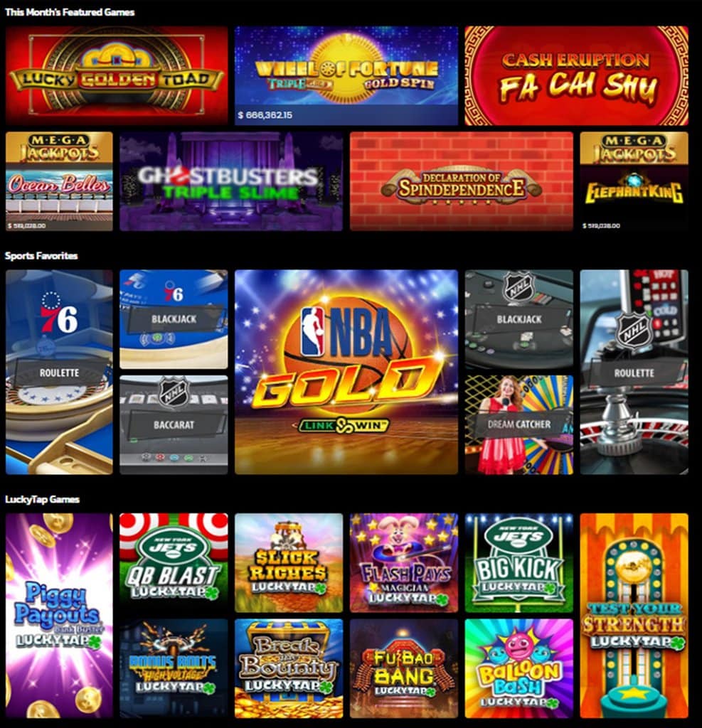 Casino Games Library