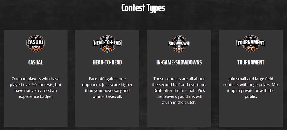 DFS contest types