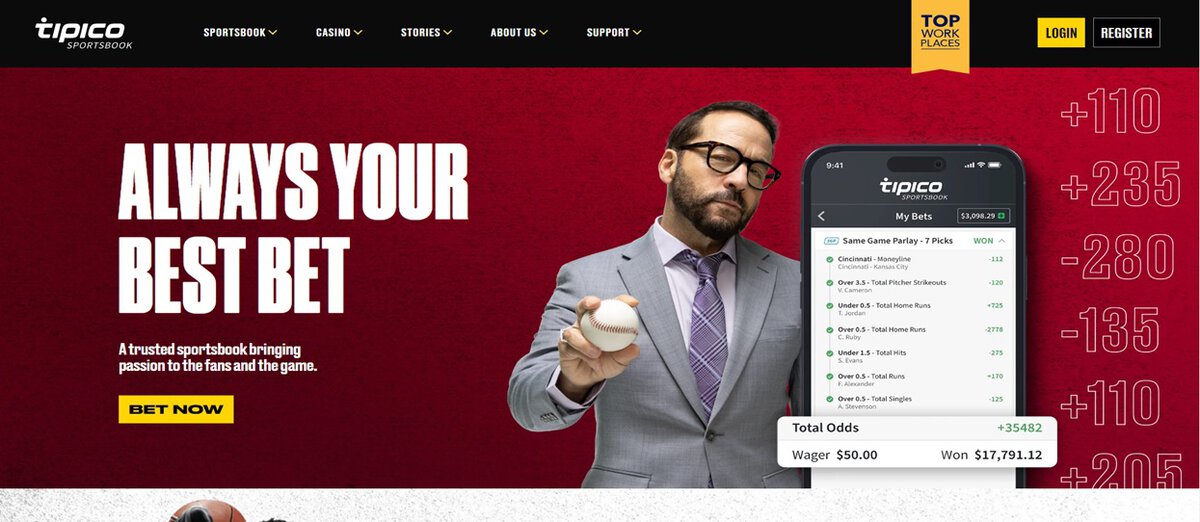 Tipico Sportsbook Homepage