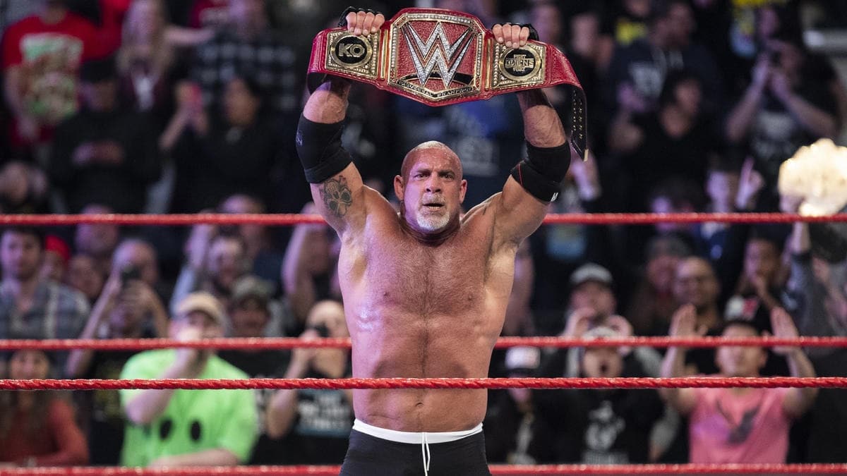 WWE Goldberg Wins Title