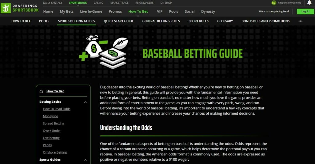 How to Read Betting Lines at Betting Sites Odds & Lines Meaning