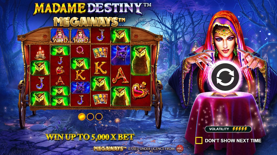 Madame Destiny Megaways slot