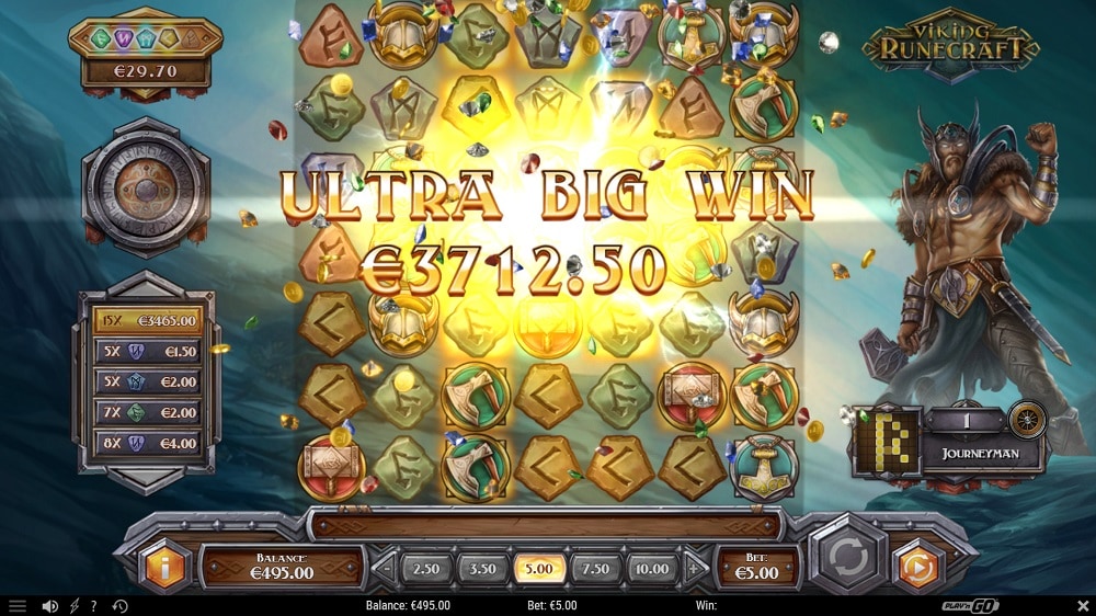 Viking Runecraft slot ultra big win