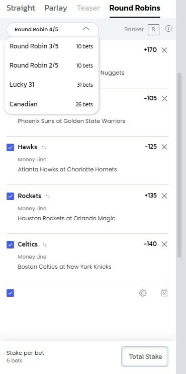 betmgm sportsbook round robin betting