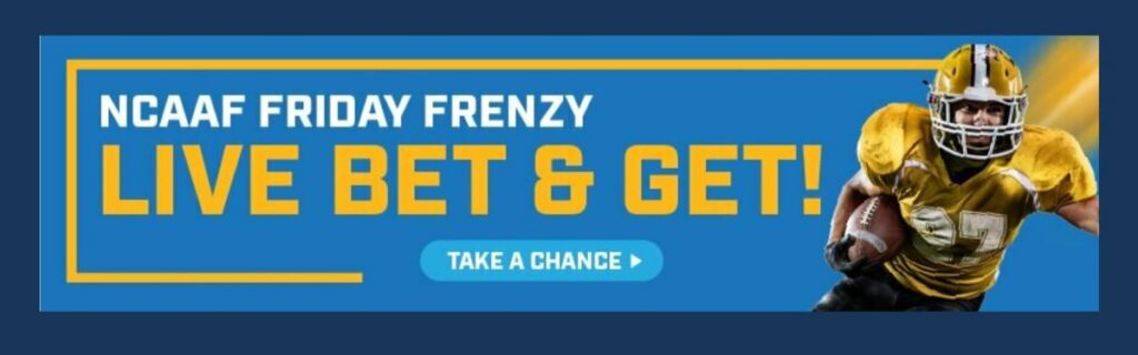 Betrivers NCAAF Friday Frenzy