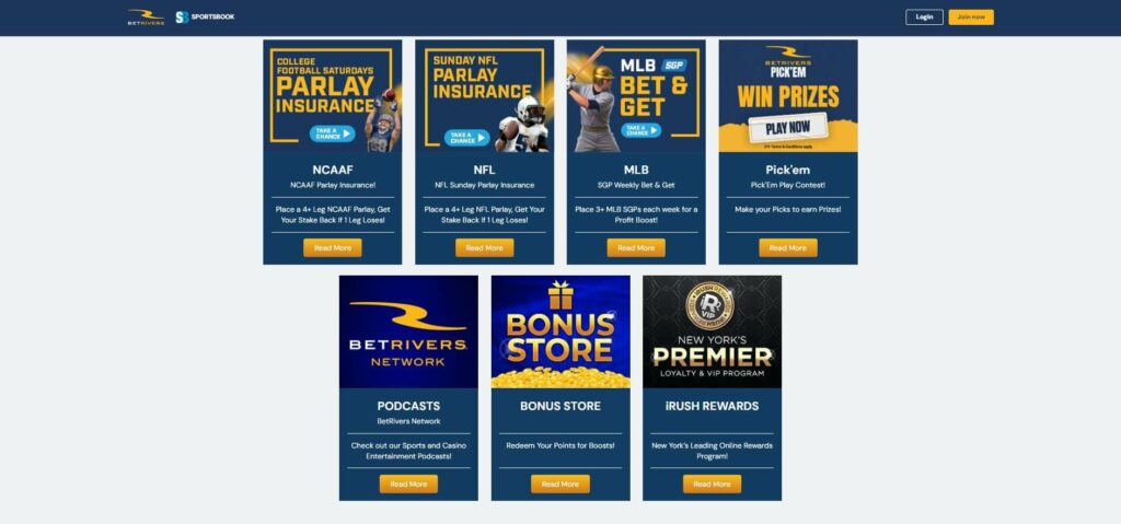 Betrivers Sportsbook Bonuses