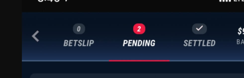 Pointsbet Pending Cashout