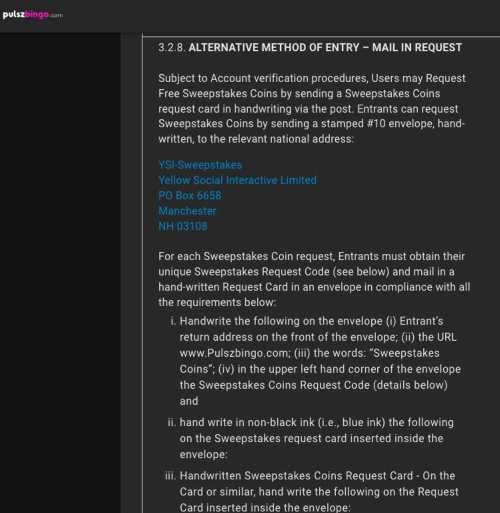 How MailIn Sweepstakes Bonuses Work Get Free SC