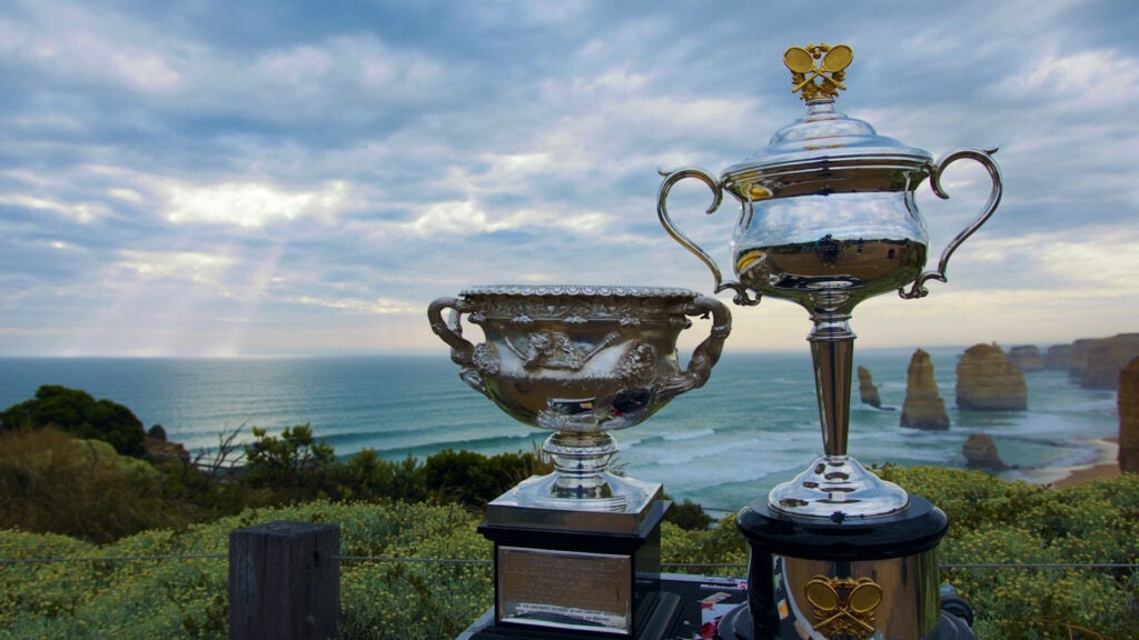 australian open trophies tennis betting